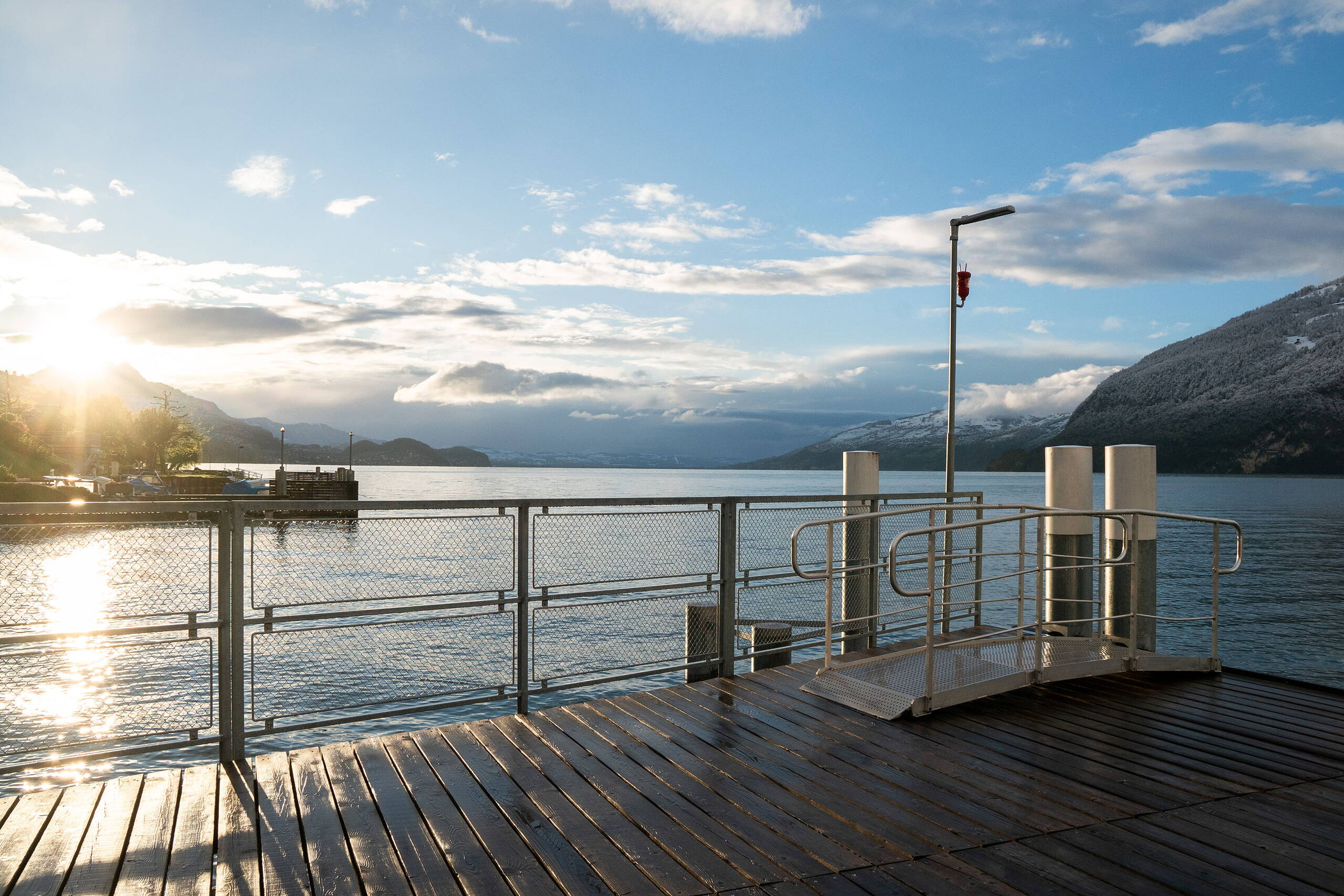 Gemeinde Leissigen Auf der Panoramabrücke Leissigen